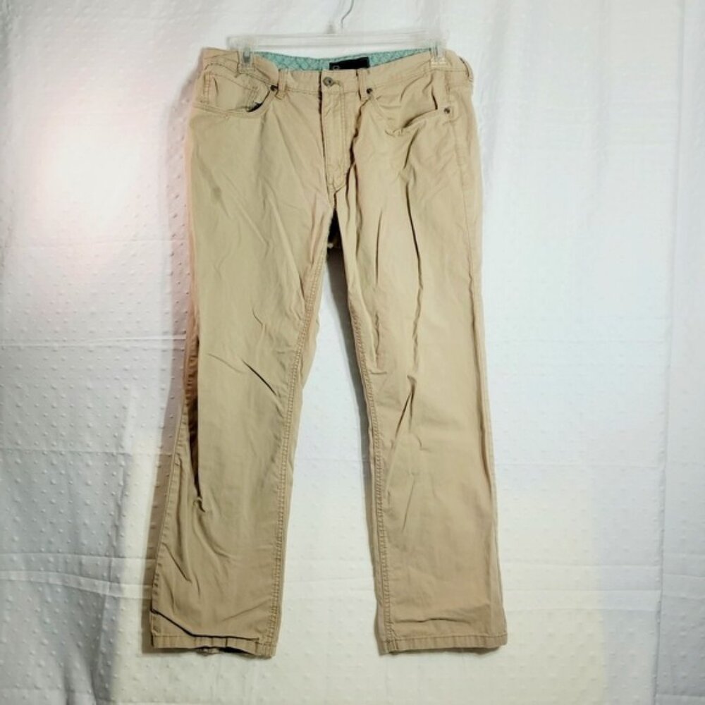 WP Men's Khaki Style Classic 100% Cotton Blend size 36x30 Straight Fit